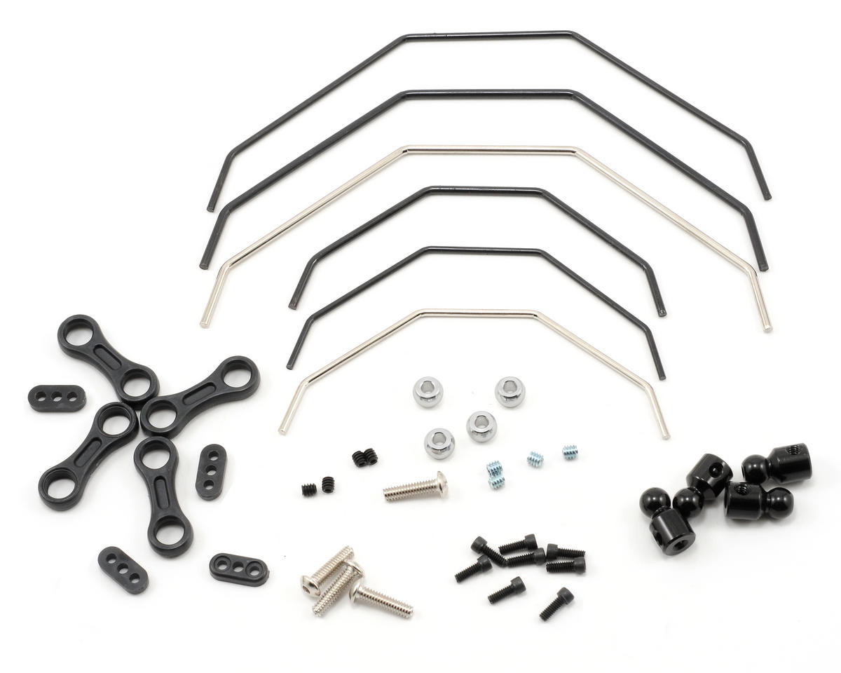 Front/Rear Sway Bar Kit: 10-T (LOSB2222)