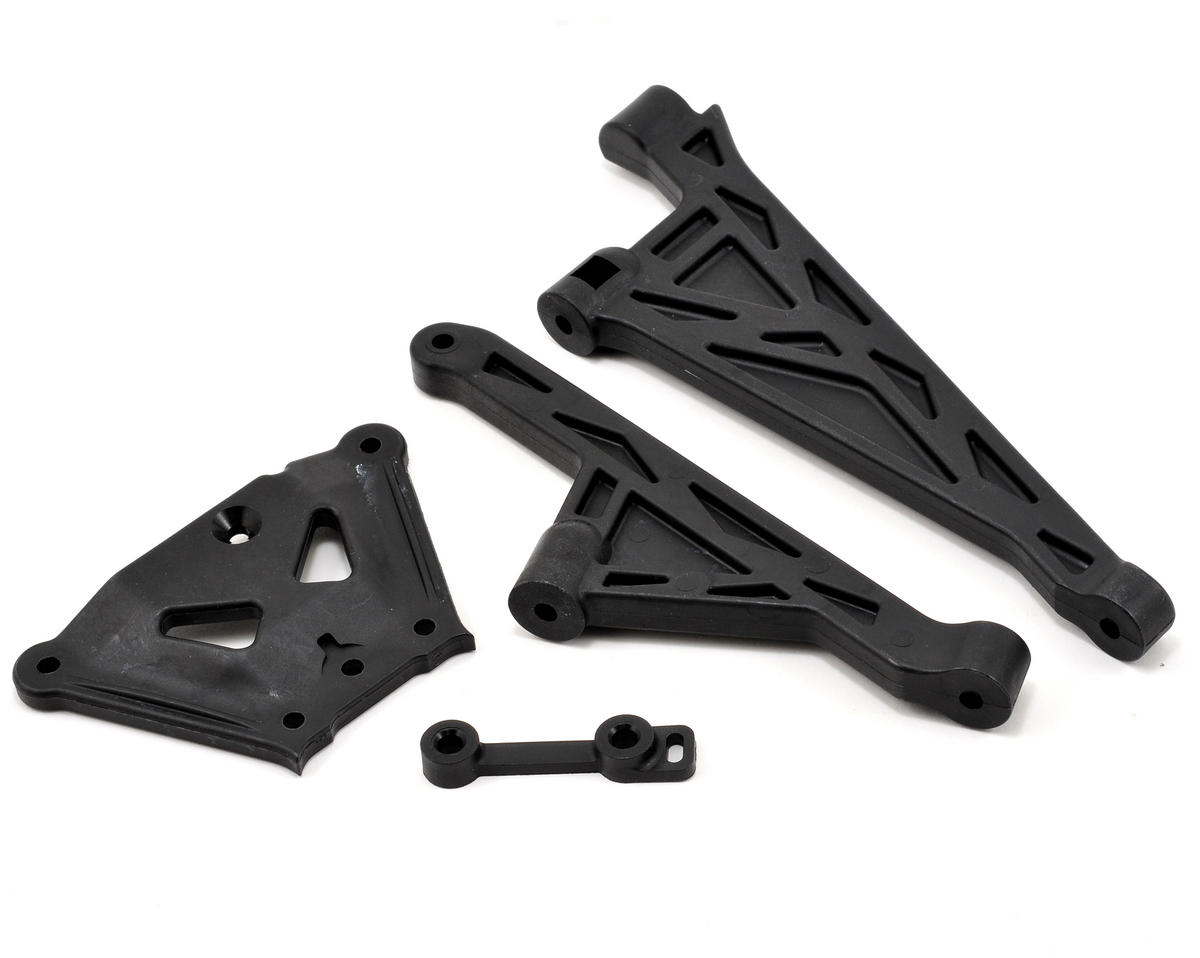 F&R Chassis Brace & Spacer Set: 5T (LOSB2558)