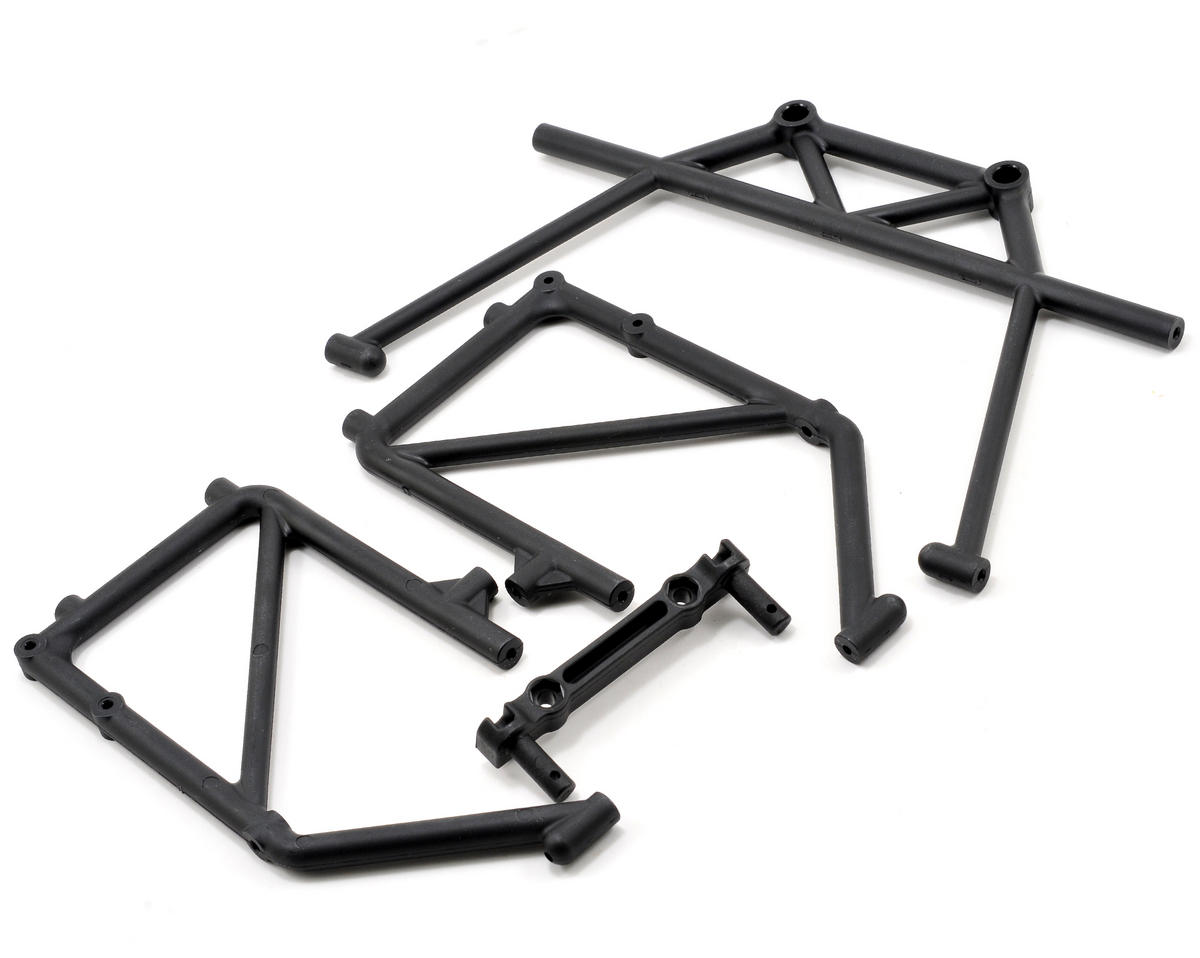 Rear Cage Mount & Fender Brace Set (4): 5T (LOSB2580)