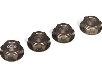 Losi - Wheel Nuts Captured (4): 5IVE-T MINI WRC (LOSB3228)