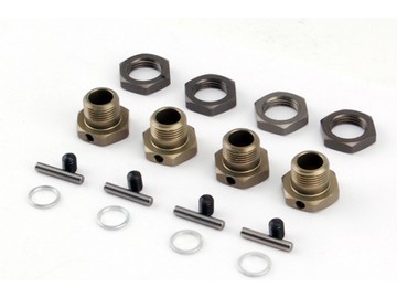 Losi - 17mm Hex Adapter Set (4): LST2 MUG AFT XXL/2 (LOSB3516)