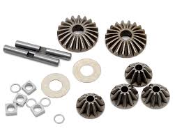 Diff Gear Set w/Hardware: 10-T (LOSB3569)