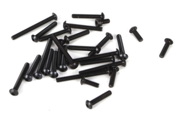4mm BH Screw Asst. (27): 5T (LOSB6085)