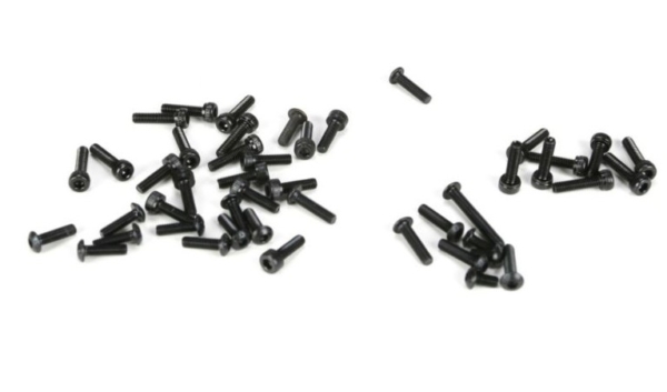 3mm BH & Cap Screw Asst (38): 5T (LOSB6451)