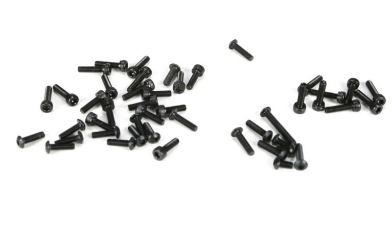 3mm BH & Cap Screw Asst (38): 5T (LOSB6451)