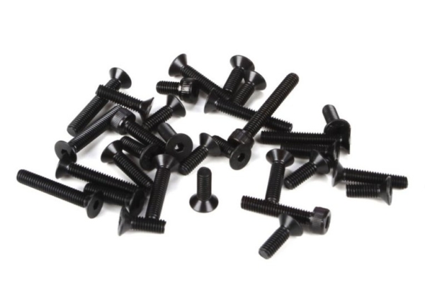 4mm FH & Cap Screw Asst. (32): 5T (LOSB6465)