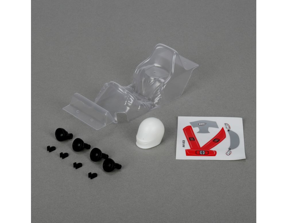 Driver Figure Set, Clear: XXX-SCB (LOSB8091)