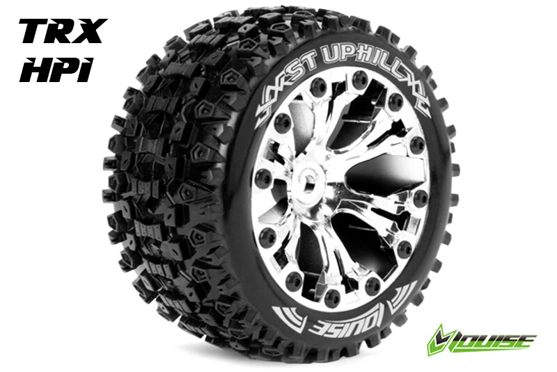 Louise ST-UPHILL Soft banden op 2.8" Velgen Chroom - 1/2" Offset - Hex 12mm