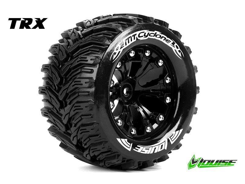 Louise MT-CYCLONE Soft banden op 2.8" Velgen Zwart - 0" Offset - Hex 12mm