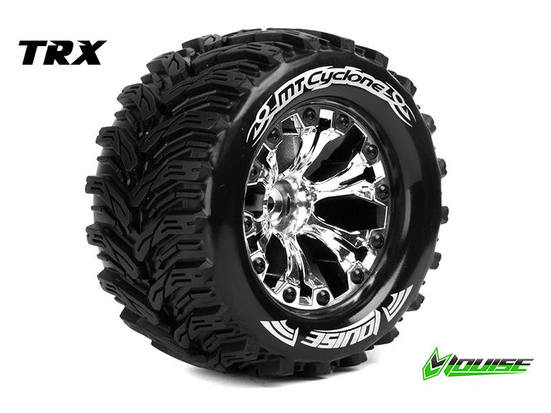 Louise MT-CYCLONE Soft banden op 2.8" Velgen Chroom - 0" Offset - Hex 12mm