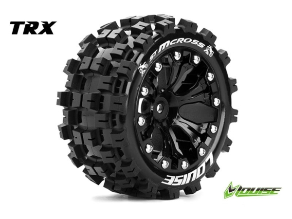 Louise ST-MCROSS Soft banden op 2.8" Velgen Zwart - 0" Offset - Hex 12mm