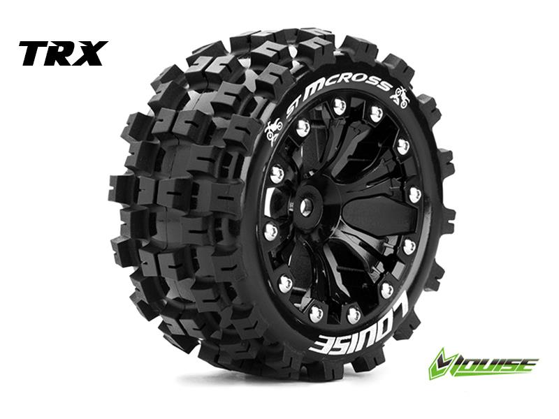 Louise ST-MCROSS Soft banden op 2.8" Velgen Zwart - 0" Offset - Hex 12mm