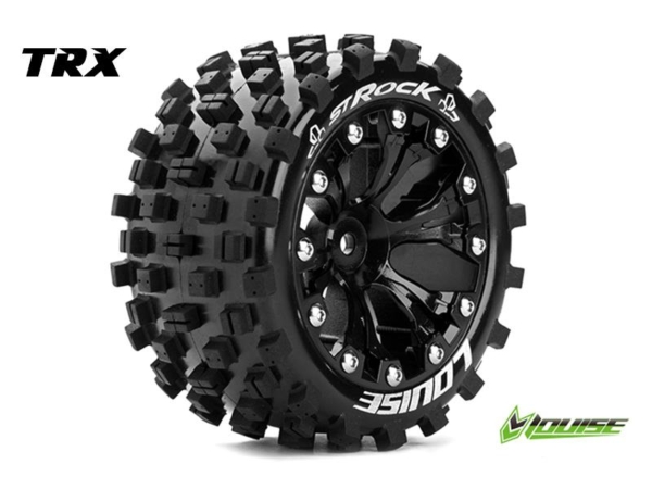 Louise ST-ROCK Soft banden op 2.8" Velgen Zwart - 0" Offset - Hex 12mm