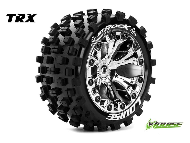 Louise ST-ROCK Soft banden op 2.8" Velgen Chroom - 0" Offset - Hex 12mm