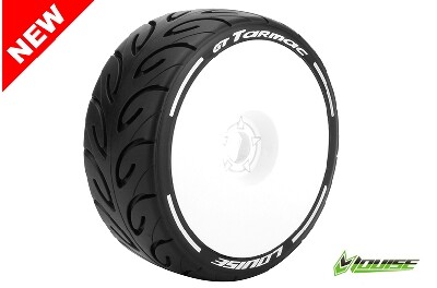 Louise GT-TARMAC - MFT Soft banden op witte disc velgen voor 1/8 buggy