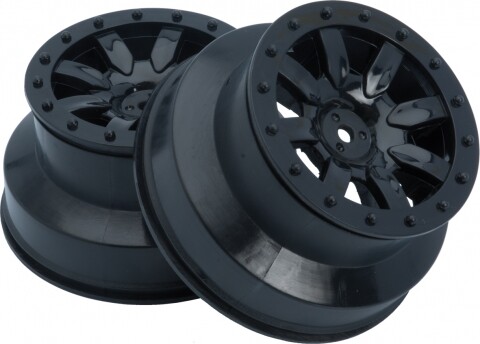 Spoke Wheel black (2 pcs) - S10 SC