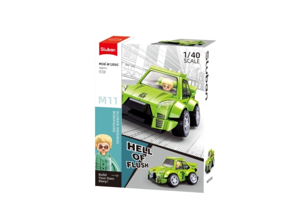 Sluban MCAR M11 bouwstenen set (M38-B1205C)