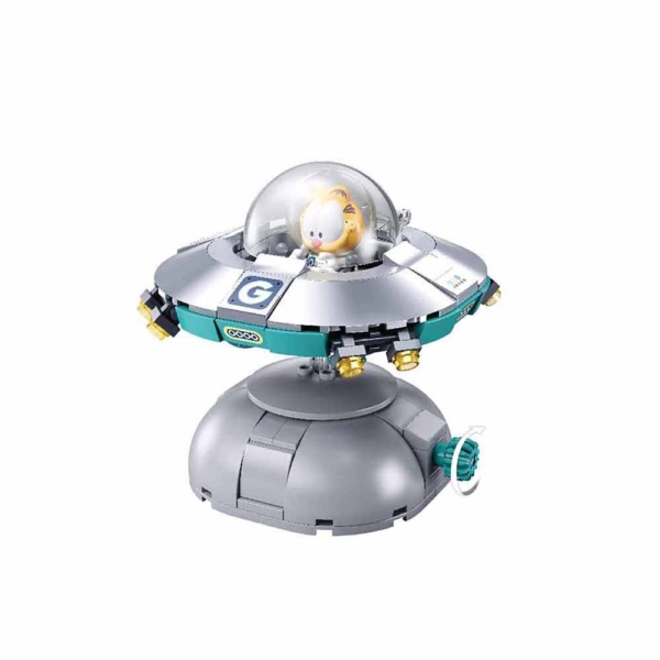 Sluban Garfield bouwstenen set - UFO (M38-B1223)