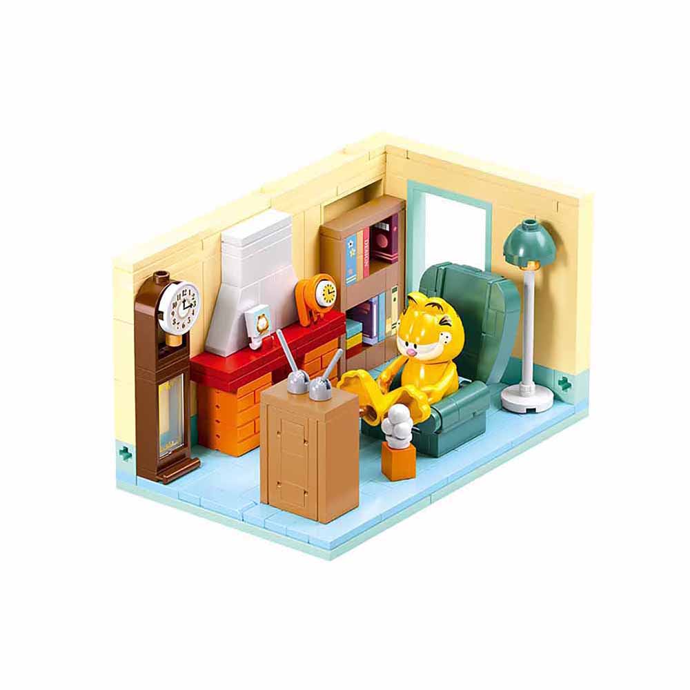 Sluban Garfield bouwstenen set - Woonkamer (M38-B1226)