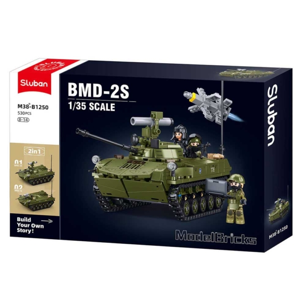 Sluban Modelbricks tank BMD-2S