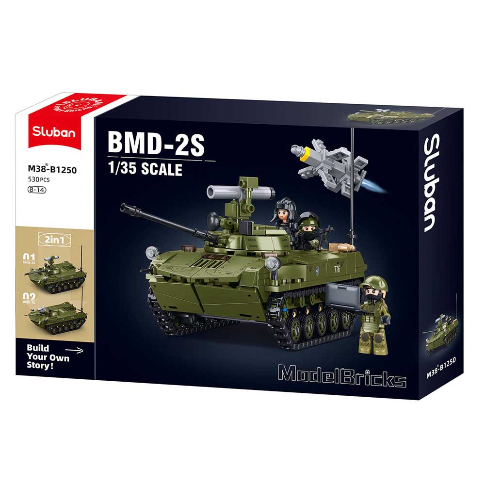 Sluban Modelbricks tank BMD-2S
