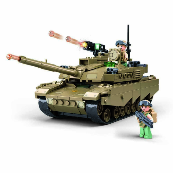 Sluban Army bouwstenen set - Tank OEF-M1XS (M38-B1552)