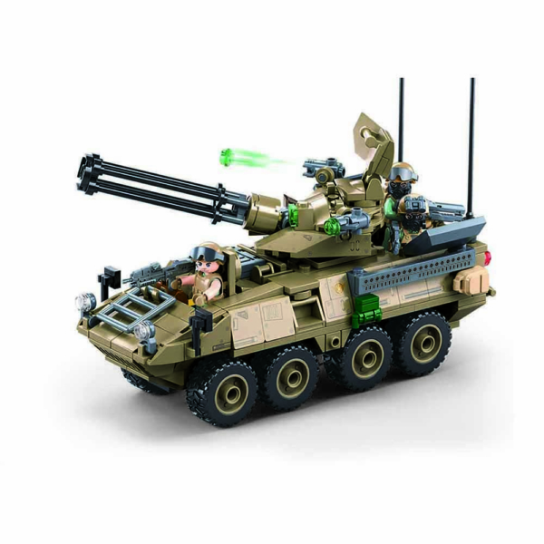 Sluban Army bouwstenen set - OEF Stryker ADS (M38-B1258)