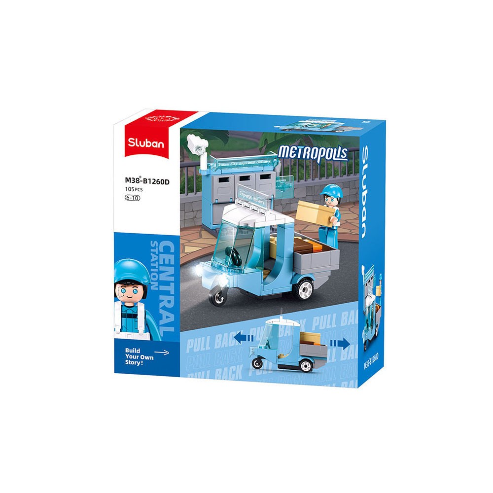 Sluban Metropolis post wagen