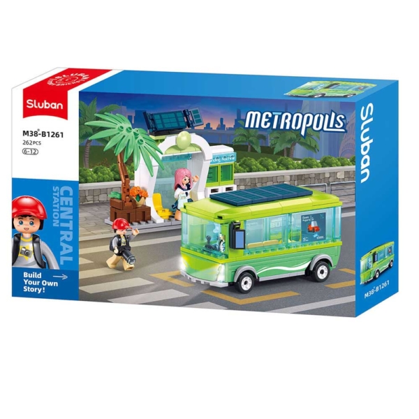 Sluban Metropolis nieuwe elektrische bus