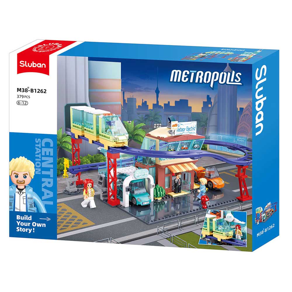 Sluban Metropolis nieuwe elektrische bus winkel 4s