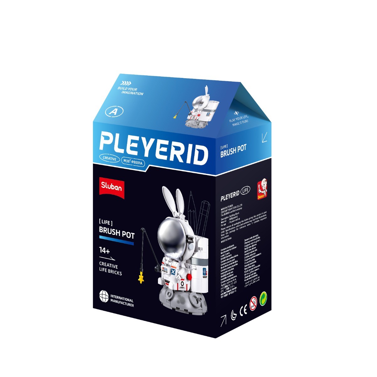 Sluban Pleyerid brush pot (M38-P8001A)