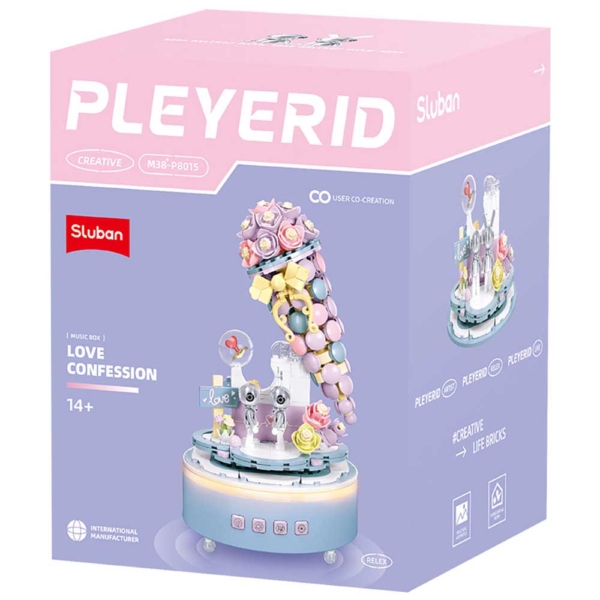 Sluban Pleyerid muziek doos liefdes verklaring ijs