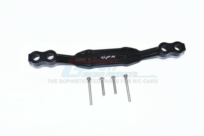 GPM Aluminium Front/Rear Body Post Stabilizer, Black - Arrma Infraction