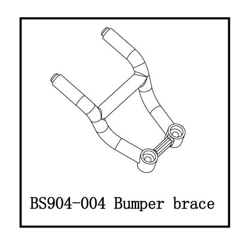 Bumper brace 2pcs