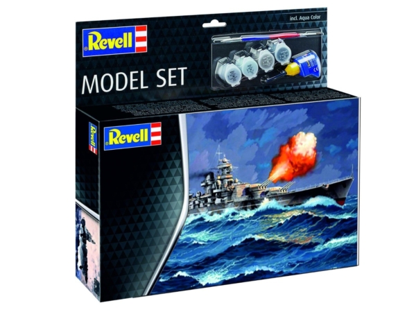 Revell 1/1200 Battleship Gneisenau Model-Set
