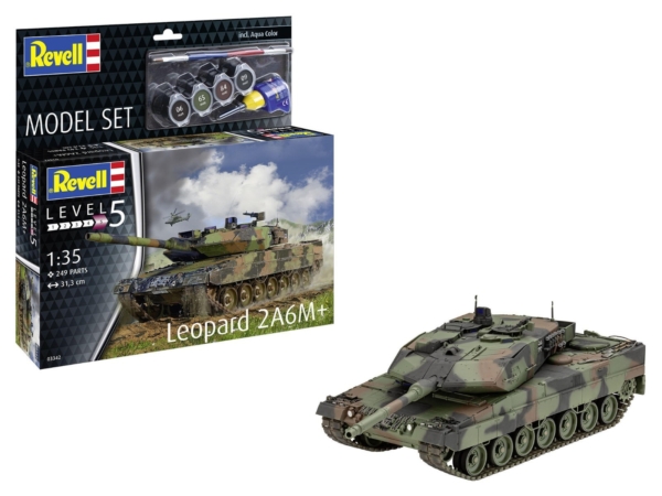 Revell 1/35 Leopard 2 A6M+ Model-Set