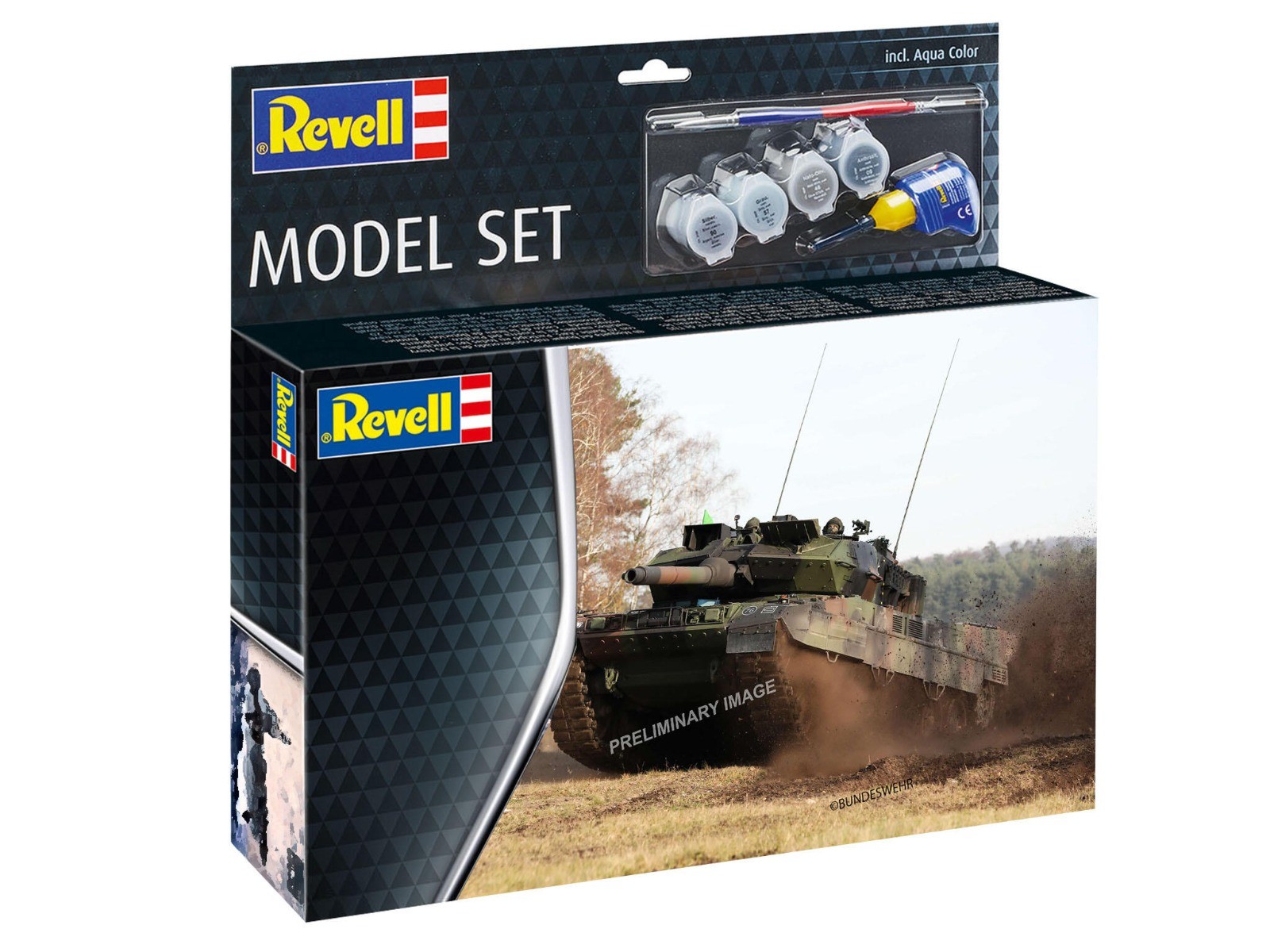 Revell 1/72 Leopard 2A7V set met basis accessoires