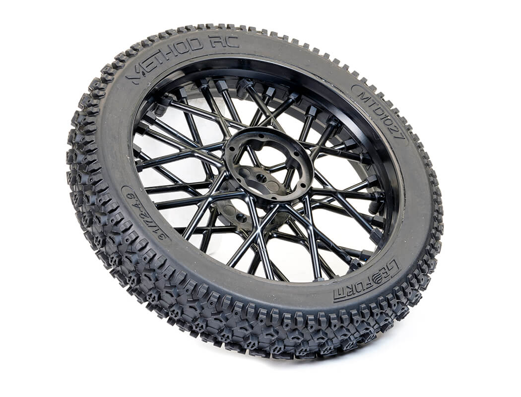 Method RC Geoform Mounted Front Tyre/Rim - Losi Promoto-MX