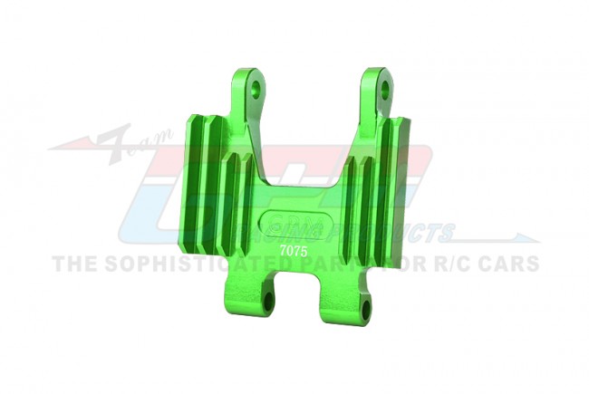 GPM - Aluminium 7075-T6 Front Faucet Seat Support w/cooling effect - groen - Losi 1/4 Promoto-MX