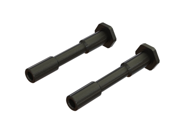 Arrma - Steel Steering Post 6x42mm Black (2) (ARA340186)
