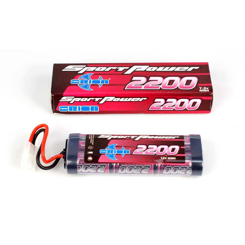 Team Orion Sport NiMH 7,2 volt 2200mah met Tamiya stekker