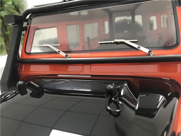 Simulation Metal Wiper (2PCS) Silver - Traxxas TRX-4