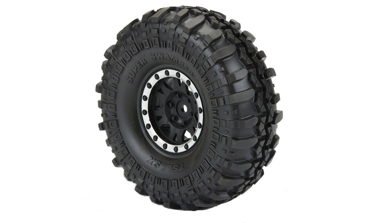 Proline 1.9" Interco TSL SX Super Swamper G8 Mounted Crawler banden op velg (2 stuks) (PL1197-13)