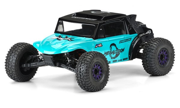 Proline Megalodon transparante body voor oa Traxxas Slash 2WD & Traxxas Slash 4x4