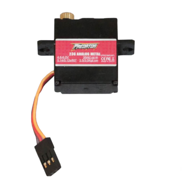 FMS - Predator 23G Analog Metal Gear Servo Positive (PR23MGAP)