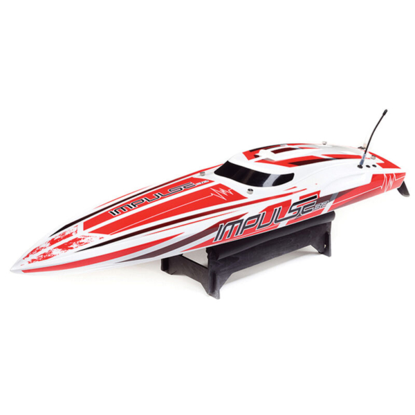 Proboat Impulse 32 Brushless Deep-V RTR - Wit/Rood