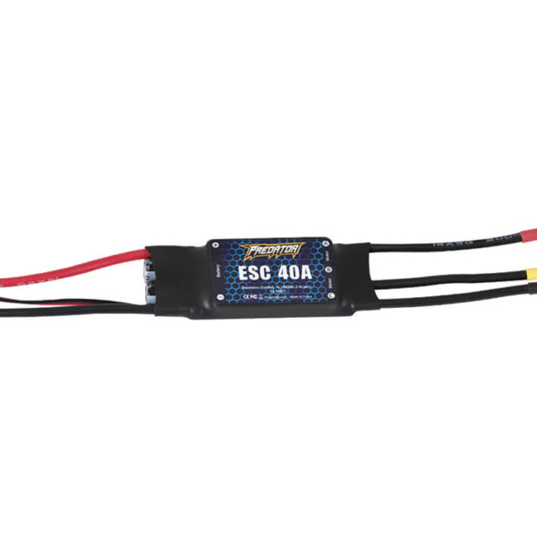 FMS - 40A Esc- Special For 64Mm Rafale(With 260Mm Input Cable, (PRESC040)