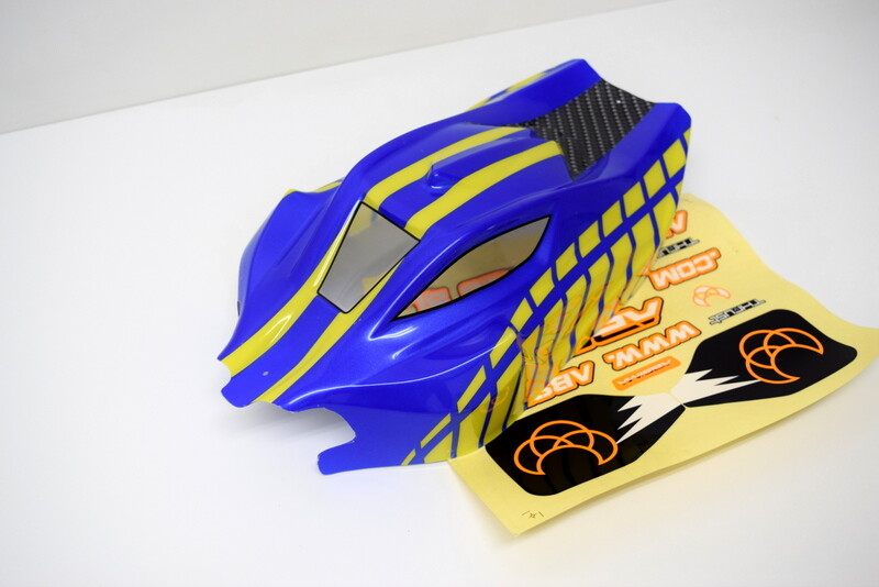 Printed Body blue / yellow AB2.8 BL (1330216)