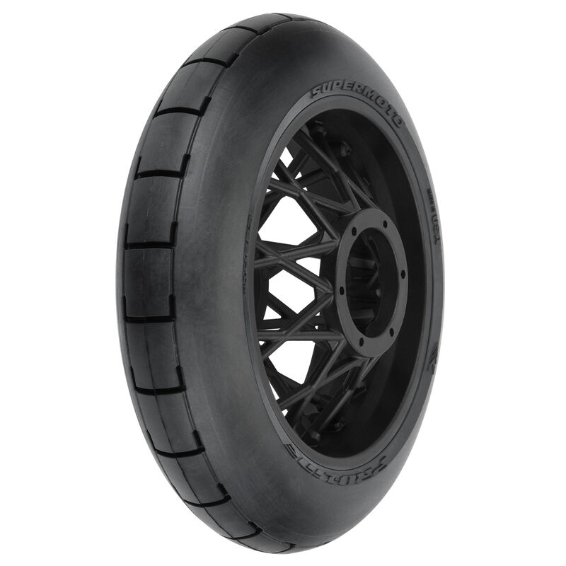 Proline 1/4 Supermoto S3 Motorcycle Rear Tire MTD Black (1): Promoto-MX