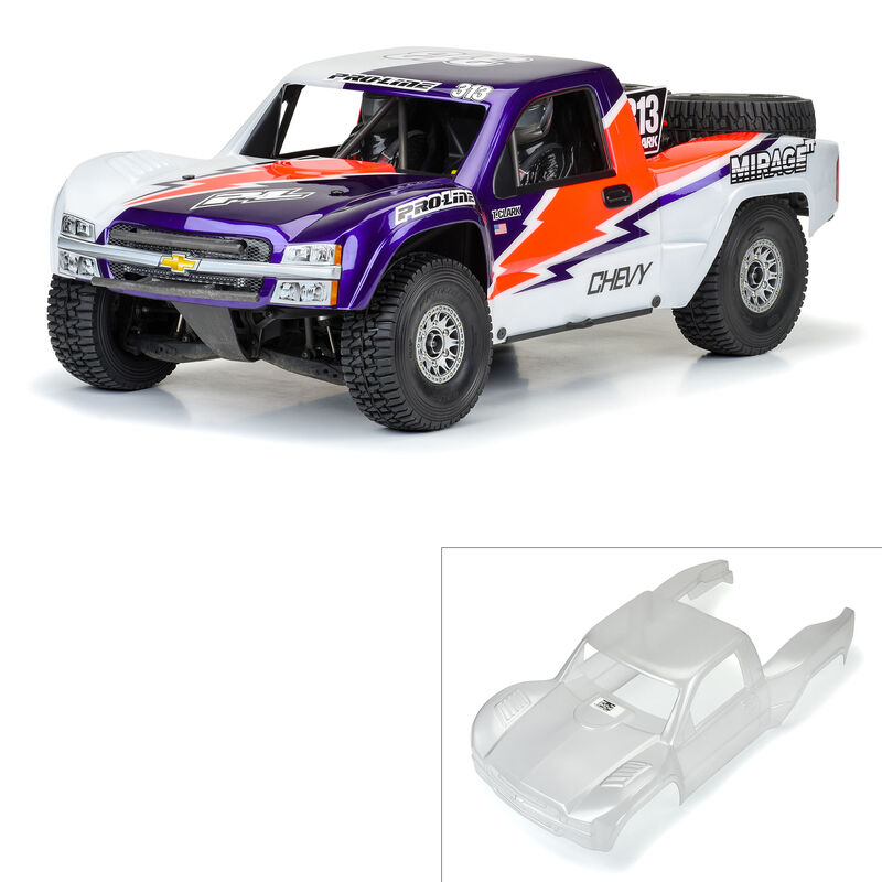 Proline 1/7 Pre-Cut 2007 Chevy Silverado Transparante body (PL3624-17)